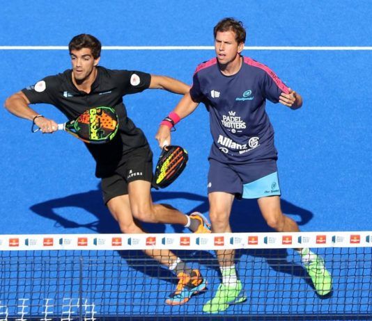 Paquito y Lebrón vs Galán y Mieres, gran final Lebrón y Navarro en el Valladolid Master. | Foto: World Padel Tour