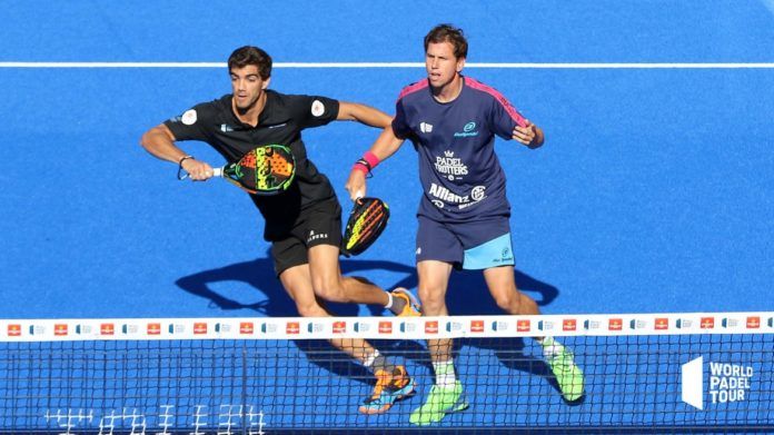 Lebrón y Navarro en el Valladolid Master. | Foto: World Padel Tour