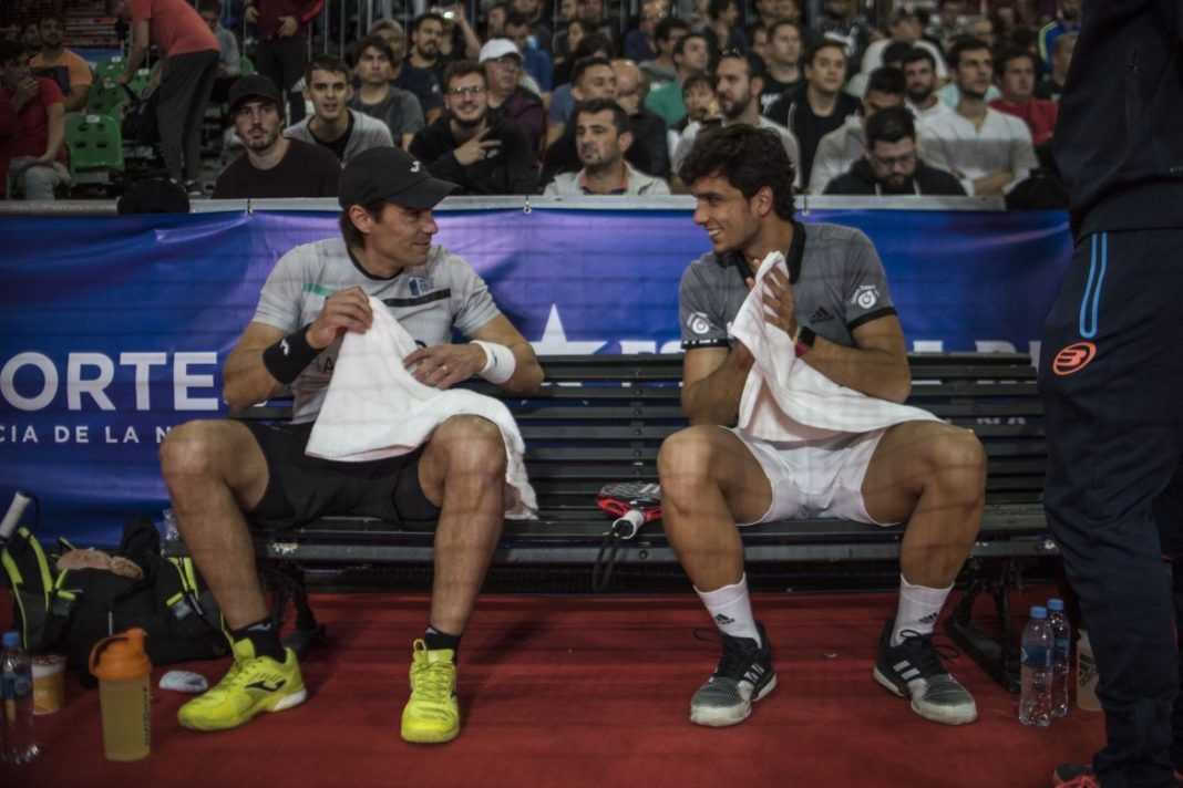 Galán i Mieres en el Bons Aires Màster. | Foto: World Padel Tour