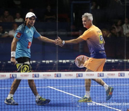 Mieres y Lamperti en el World Padel Tour.