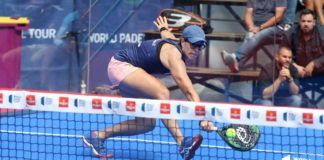 Lucía Sainz en el Valladolid Master. | Foto: World Padel Tour