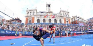Lebrón y Navarro en el Valladolid Master. | Foto: World Padel Tour