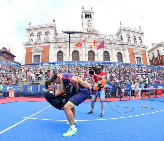 Lebrón y Paquito demuestran que están en estado de gracia Lebrón y Navarro en el Valladolid Master. | Foto: World Padel Tour