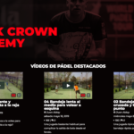 Nace Black Crown Academy: pádel y estrategia online La nueva Black Crown Academy.