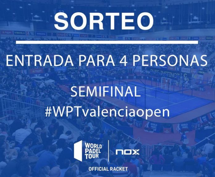 NOX sortea varias entradas para el Valencia Open del World Padel Tour.