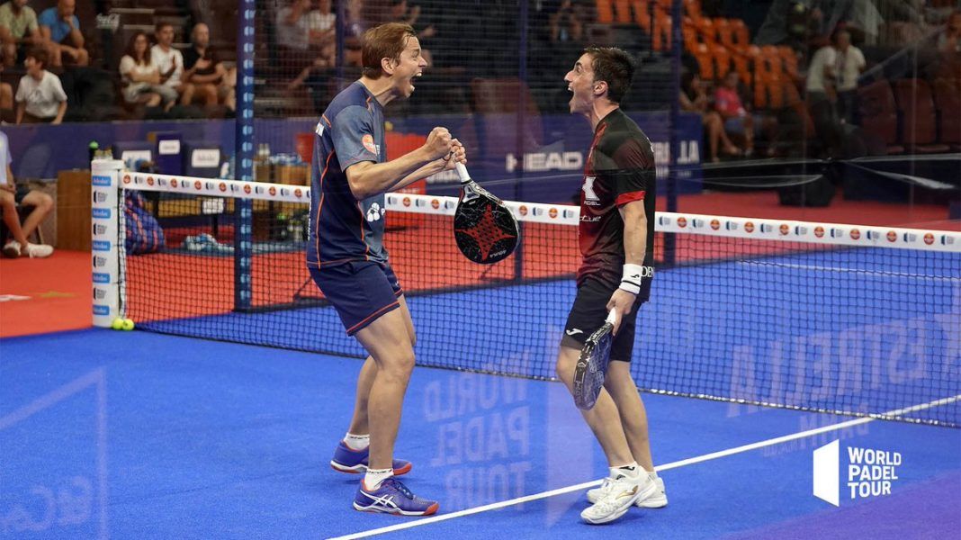Perino and Jardim, protagonists of 1 / 16 of the Valencia Open. | Photo: World Padel Tour