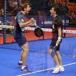 Perino i Jardim, protagonistes de 1 / 16 del València Open. | Foto: World Padel Tour