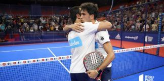 Galán y Lima en el Valencia Open. | Foto: World Padel Tour