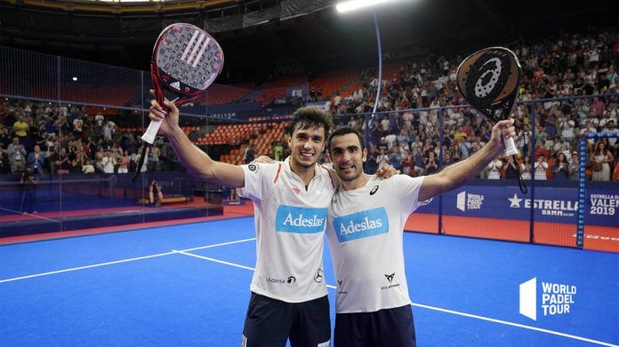 Galán y Lima en el Valencia Open. | Foto: World Padel Tour