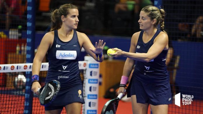 Salazar y Ari Sánchez en el Valencia Open. | Foto: World Padel Tour