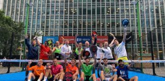 Algunos de los jugadores que participaron en el London Padel Master. | Foto: World Padel Tour