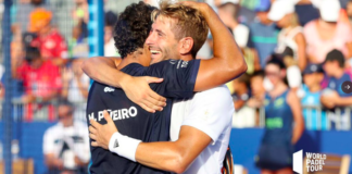 Álex Ruiz y Piñeiro en el Mijas Open. | Foto: World Padel Tour