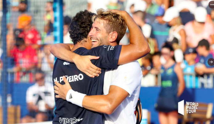 Álex Ruiz y Piñeiro en el Mijas Open. | Foto: World Padel Tour