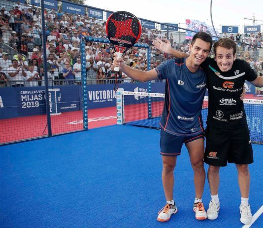 Coki Nieto y Javi Rico, a su primera final Coki Nieto y Javi Rico en el Mijas Open. | Foto: World Padel Tour
