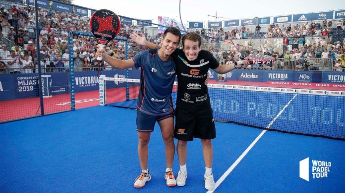 Coki Nieto y Javi Rico en el Mijas Open. | Foto: World Padel Tour