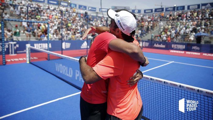 Galán y Lima en el Mijas Open. | Foto: World Padel Tour