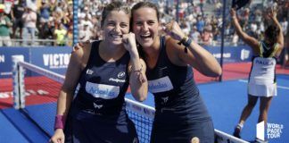 Alejandra y Ari en el Mijas Open. | Foto: World Padel Tour