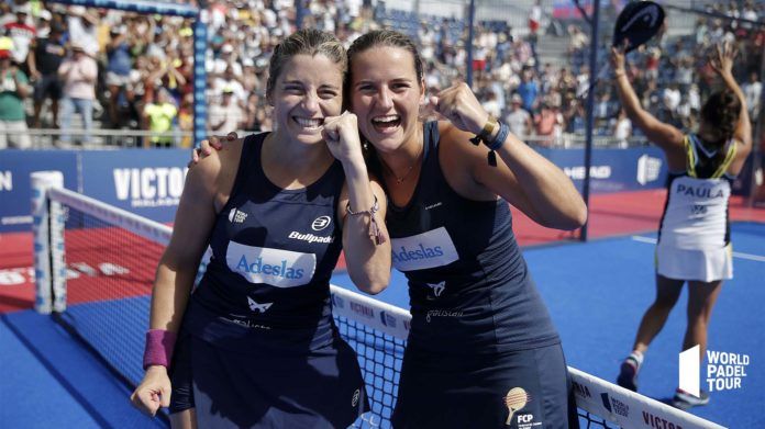 Alejandra y Ari en el Mijas Open. | Foto: World Padel Tour
