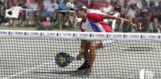 Zhang Bohou en el Mijas Open. | Foto: World Padel Tour