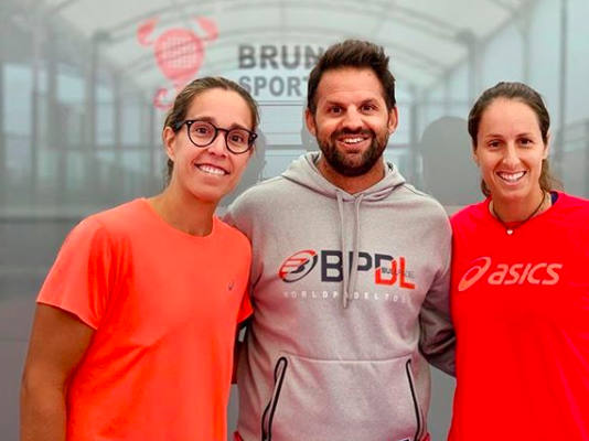 Rodri Ovide, nuevo entrenador de Triay y Sainz Rodri Ovide junto a Triay y Sainz.