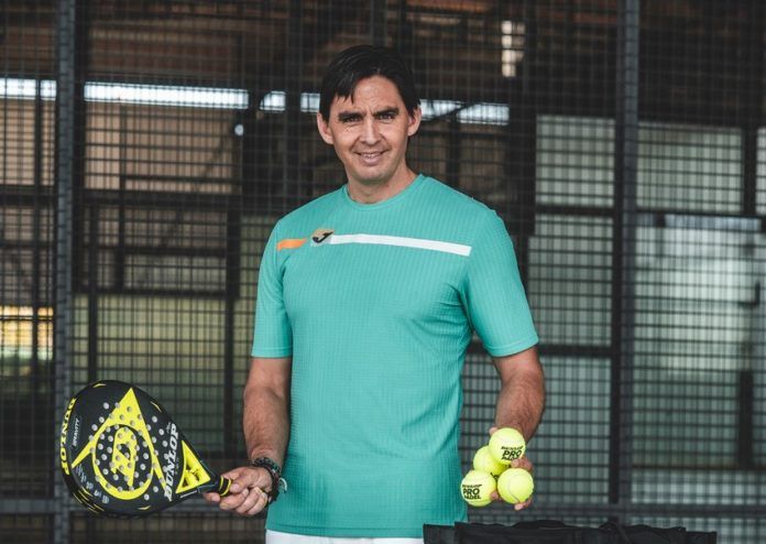 Diego Mieres, embajador de Dunlop Padel.