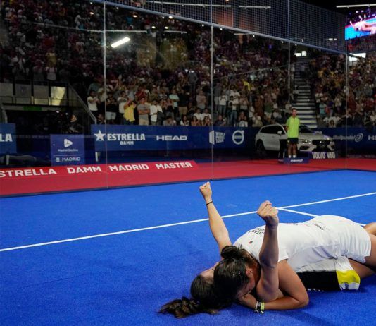 Josemaría-Nogueira y Llaguno-Amatriaín, gran final del Madrid Master Paula Josemaría y Ana Catarina Nogueira. | Foto: World Padel Tour