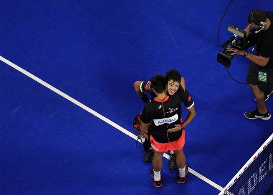 Bela y Tapia en el Madrid Master. | Foto: World Padel Tour