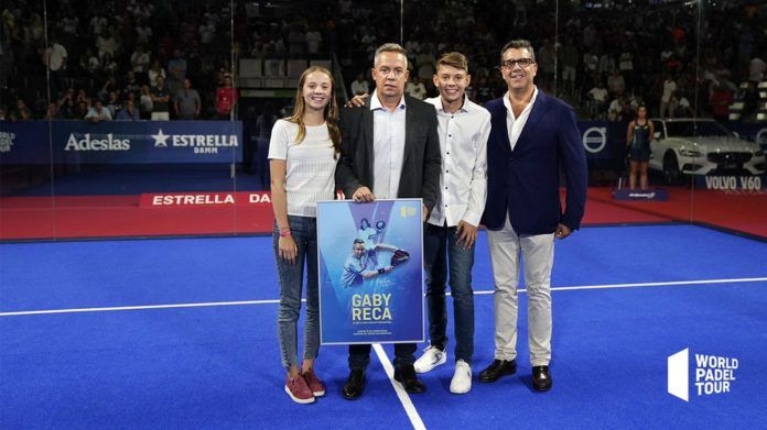 Gaby Reca, en el Madrid Master. | Foto: World Padel Tour