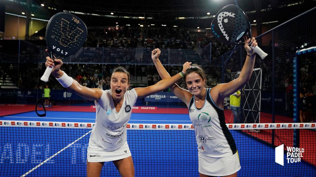 Paula Josemaría en Ana Catarina Nogueira. | Foto: Wereld Padel Tour