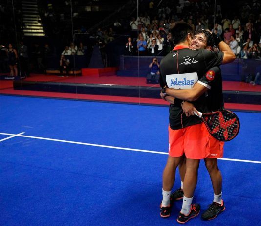 Bela y Tapia en el Madrid Master. | Foto: World Padel Tour
