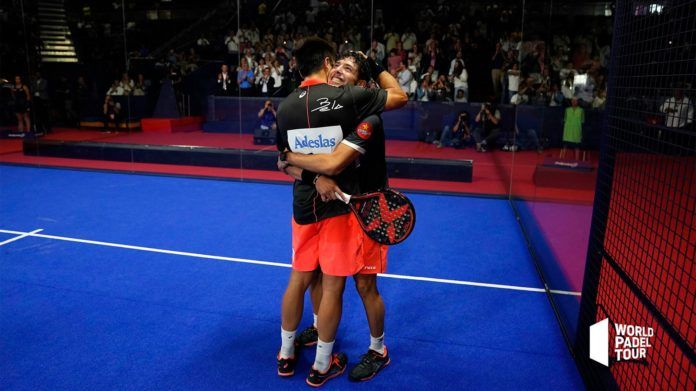 Bela y Tapia en el Madrid Master. | Foto: World Padel Tour