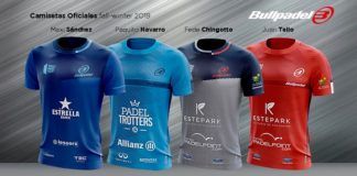Las nuevas camisetas Bullpadel.