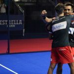Tapia y Bela apean a Paquito y Lebrón en octavos Bela y Tapia en el Madrid Master. | Foto: World Padel Tour