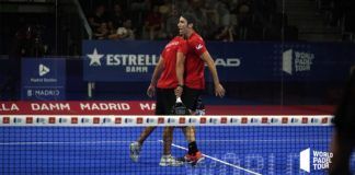 Uri Botello y Javi Ruiz en el Madrid Master. | Foto: World Padel Tour