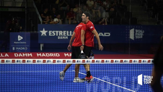 Uri Botello y Javi Ruiz en el Madrid Master. | Foto: World Padel Tour