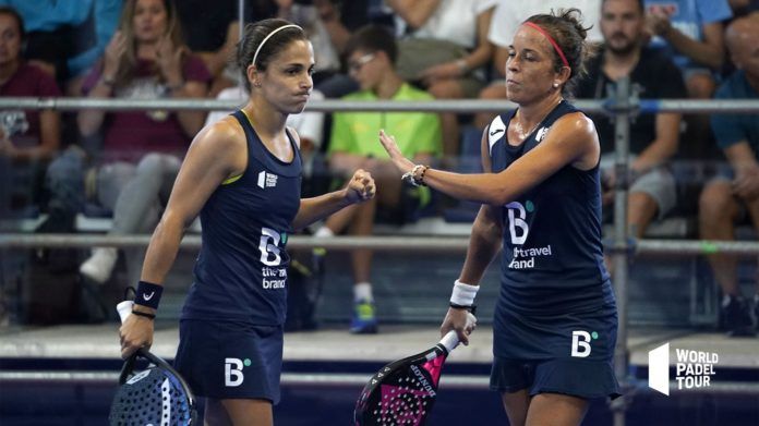 Patty Llaguno y Eli Amatrían en el Madrid Master. | Foto: World Padel Tour