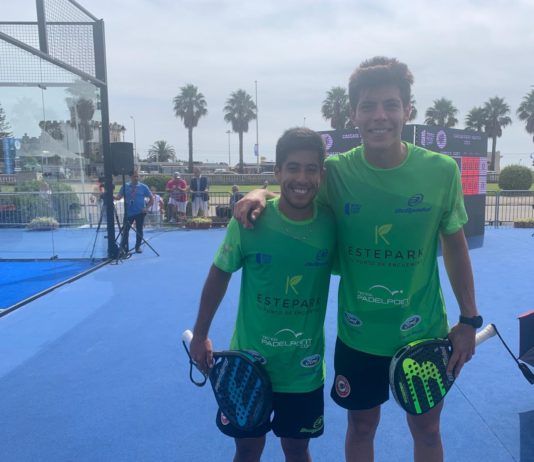 Tello y Chingotto en el Cascais Padel Master. | Foto: World Padel Tour