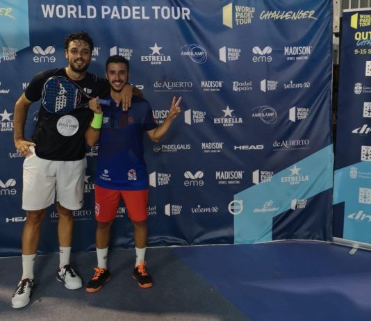 Cepero y Lijó en el Outeiro de Rei Challenger. | Foto: World Padel Tour
