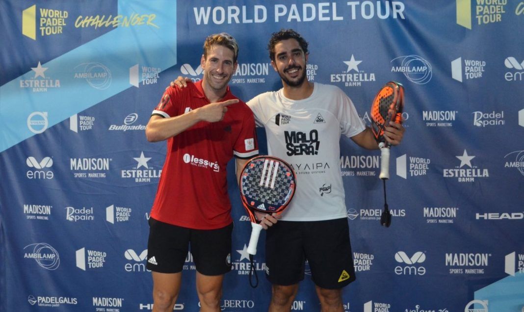 Piñeiro e Ruiz no Outeiro de Rei Challenger. | Foto: World Padel Tour