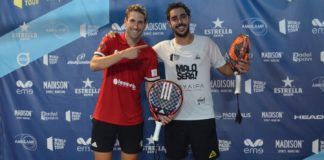 Piñeiro y Ruiz en el Outeiro de Rei Challenger. | Foto: World Padel Tour