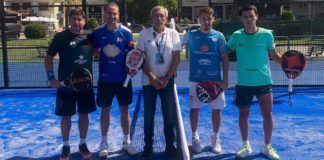 Cristian Gutiérrez, Federico Quiles, Coki Nieto y Javi Rico. | Foto: World Padel Tour