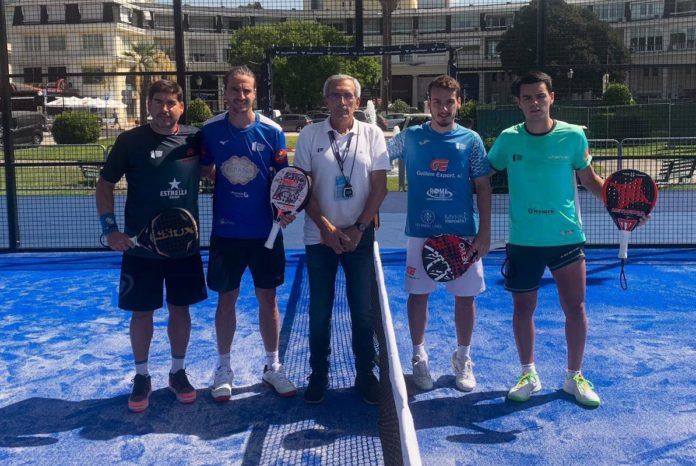Cristian Gutiérrez, Federico Quiles, Coki Nieto y Javi Rico. | Foto: World Padel Tour