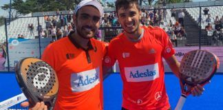 Galán y Lima en el Cascais Padel Master. | Foto: World Padel Tour