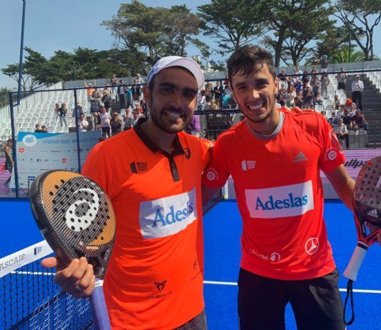 Galán y Lima firman el triplete en Cascais Galán y Lima en el Cascais Padel Master. | Foto: World Padel Tour