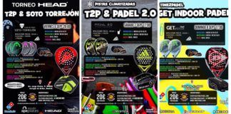 La oferta de Torneos Time2Padel.