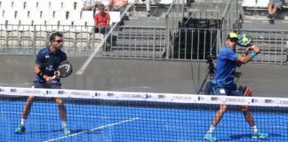 Sanyo y Maxi en el Cascais Padel Master. | Foto: World Padel Tour