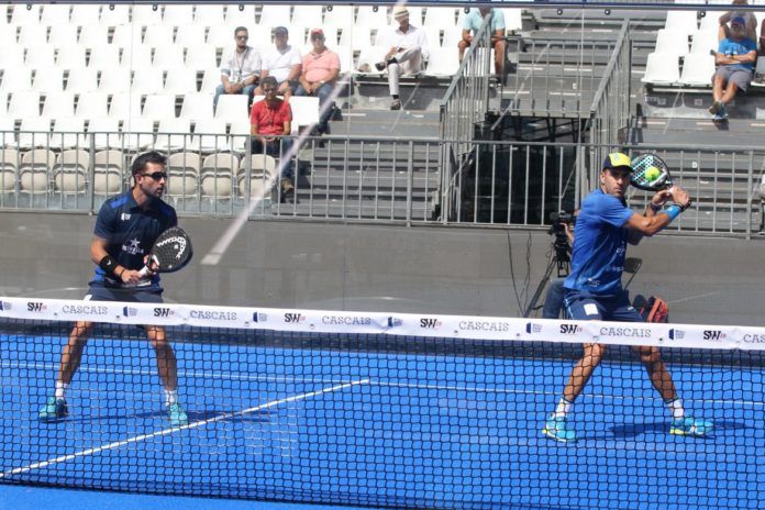 Sanyo y Maxi en el Cascais Padel Master. | Foto: World Padel Tour
