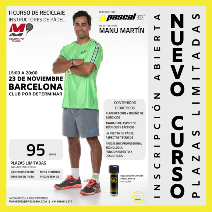 El entrenador Bullpadel Manu Martín en Mejora tu Pádel. El entrenador Bullpadel Manu Martín en Mejora tu Pádel.