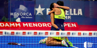 Mapi y Majo en el Menorca Open. | Foto: World Padel Tour