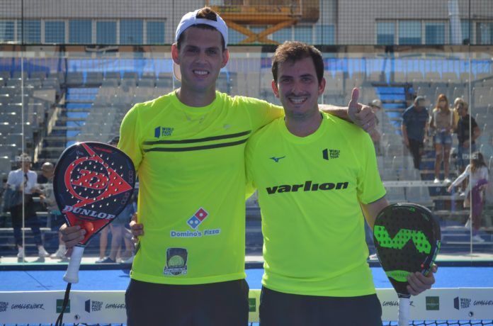 Moyano y Belluati en el San Javier Challenger. | Foto: World Padel Tour